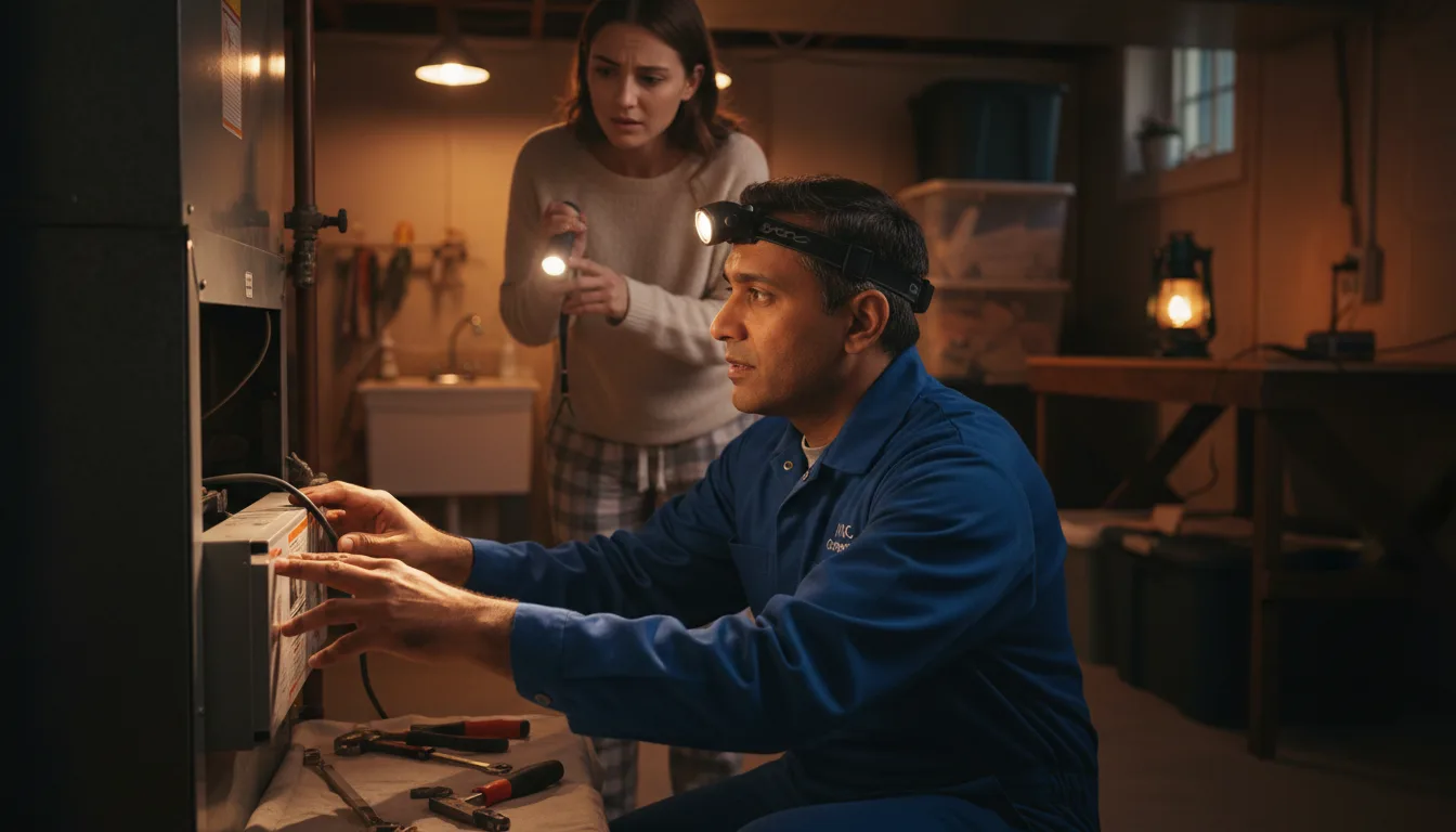 Emergency HVAC Repair in Whitakers, NC near me · HVAC